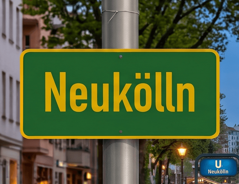 Sicherheitsdienst berlin neukölln esg solution hero bild straßenschild